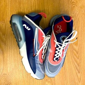 Men's NIKE AIR MAX 2090 Blue Trainers CT1091 101